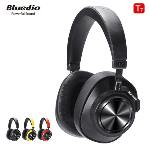 Bluedio T7 Bluetooth Headphones User-defined Active Noise Cancelling